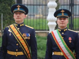 Открытие мемориала Ю.А.Гагарину